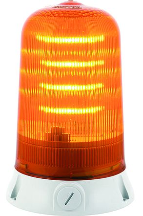SIRENA ROTALLARM LED Rundumlicht orange, 90/240V AC, IP65, grau