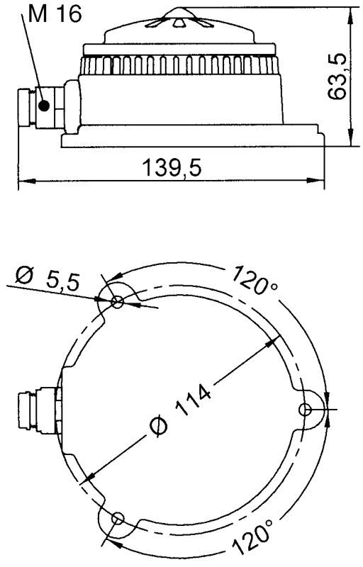 12V Schiffshorn hohe Tonlage